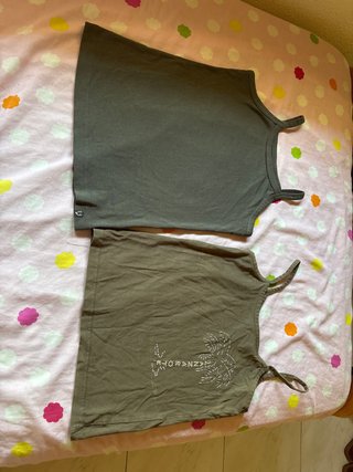Lote 2 camisetas tirantes básicas