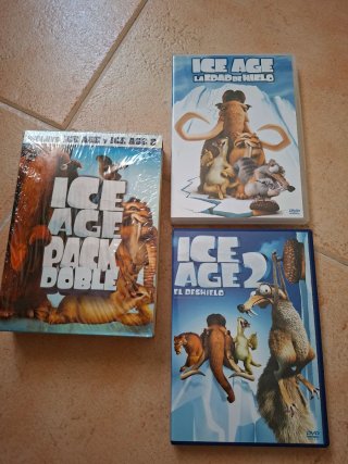 Pack 2 Películas Ice Age DVD (Español)