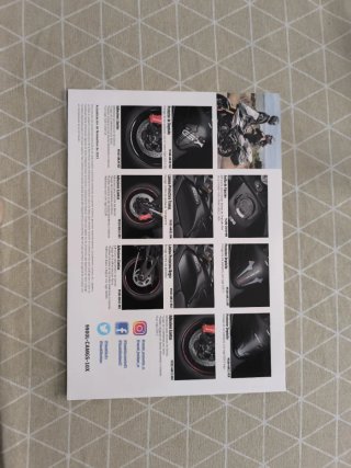 Catálogo Suzuki GSX 1000 GX Accesorios