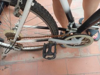 Bicicleta blanca