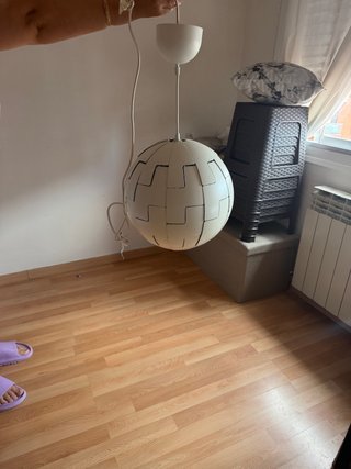 Lámpara colgante esférica IKEA
