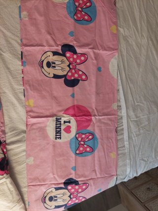 Juego completo sábanas Disney Minnie 90cm