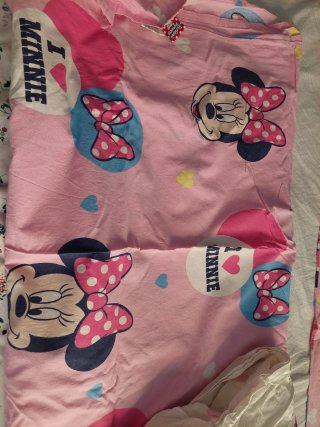 Juego completo sábanas Disney Minnie 90cm