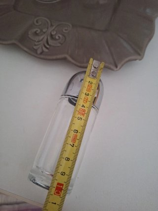 Set especieros y salero de cristal