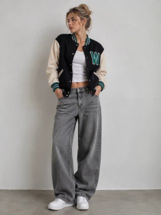 Chaqueta Zara estilo Varsity