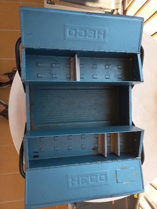 Caja de herramientas Heco azul