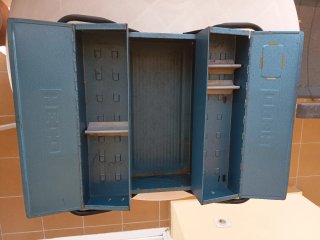 Caja de herramientas Heco azul