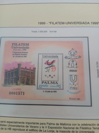 Álbum de Sellos 1998,1982 España