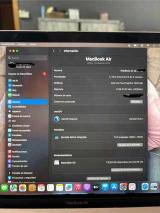 MacBook Air 256GB oro rosa