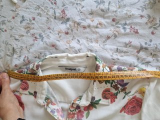 Camisa Desigual floral blanca