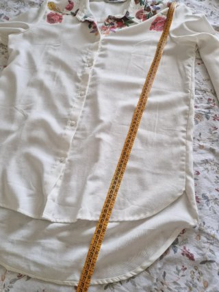 Camisa Desigual floral blanca
