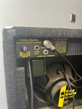 Tube Works MosValve Amplificador Guitarra