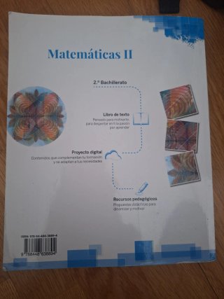 Matemáticas 2.º Bachillerato