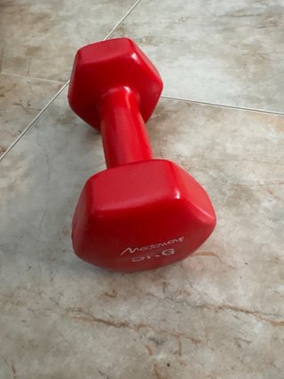 Mancuerna Mediawave 5kg Roja