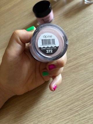5 Barattoli Polvere Acrilico Dipme