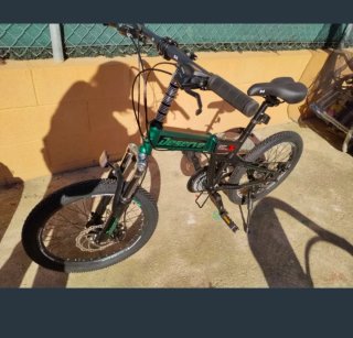 Bicicleta Plegable Deserve Verde