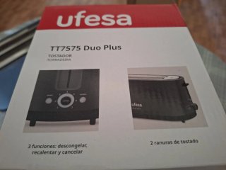 Tostadora Ufesa Duo Plus TT7575