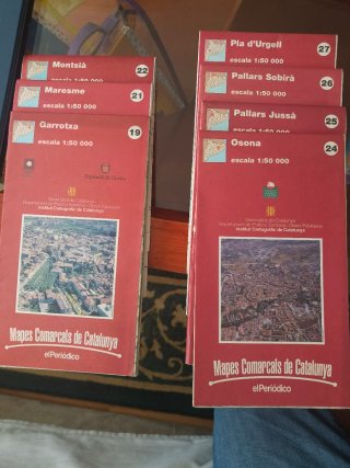 Mapas Comarcales de Catalunya 1996