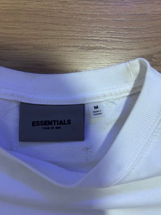 Camiseta Essentials Blanca oversize