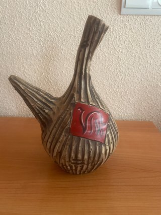 Jarrón decorativo de cerámica