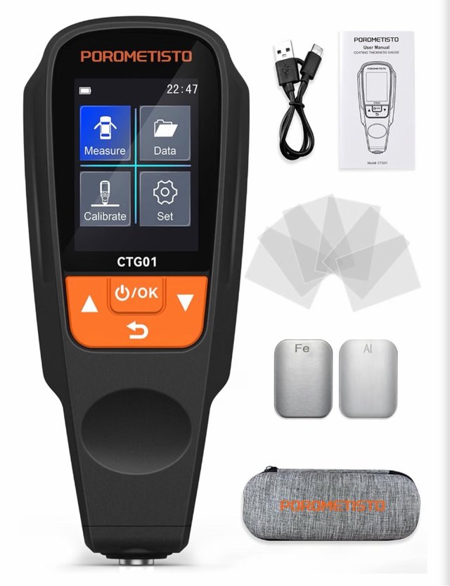 Medidor Espesor Pintura CTG01 0-2000μm