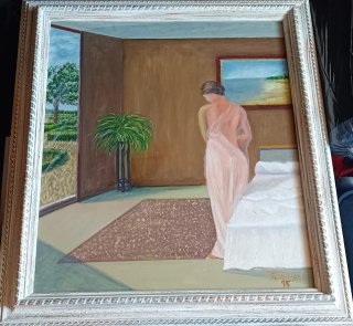 Cuadro pintado a mano