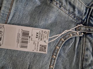 Pantalones vaqueros Mango Teen negros y azul piedr