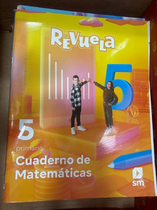 Cuaderno de Matemáticas. 5 Primaria. Revuela