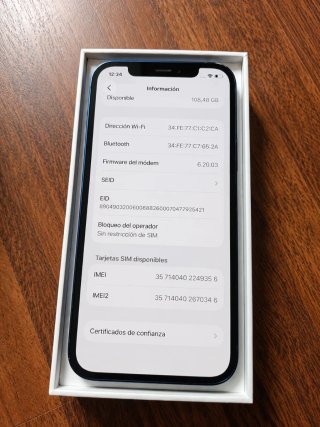 iPhone 12 - 128GB - Azul