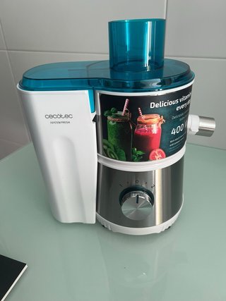 NUEVA!! Licuadora Cecotec Juice&Fresh 400 Titan