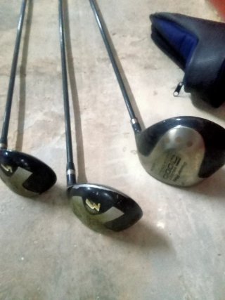 Carro eléctrico+ Juego de palos de golf