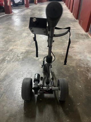 Carro eléctrico+ Juego de palos de golf