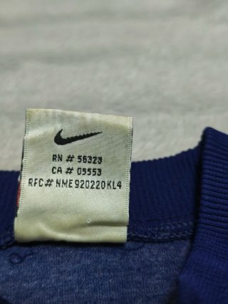 Sudadera FC Barcelona 98/99 Nike Azul/Roja
