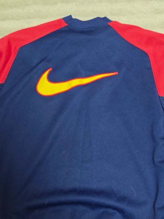 Sudadera FC Barcelona 98/99 Nike Azul/Roja