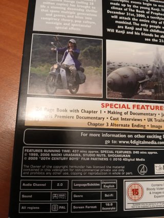 20th Century Boys (DVD) - 4 Discos