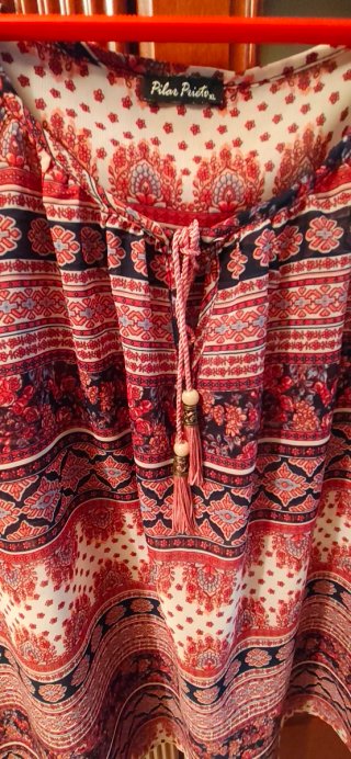 Blusa Pilar Prieto Estampada