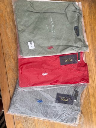 Pack 3 camisetas talla S