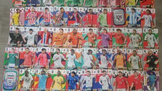 97 Cartas + Álbum Panini Adrenalyn Mundial cromos
