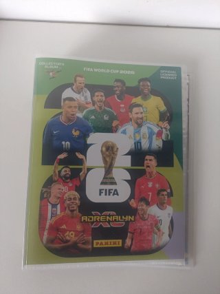 97 Cartas + Álbum Panini Adrenalyn Mundial cromos