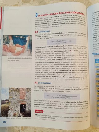 Geografía 2 bachillerato, Andalucía