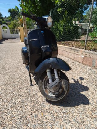 Vespa 75 Junior Negra