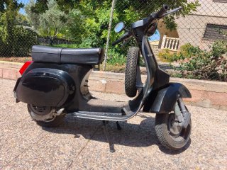 Vespa 75 Junior Negra