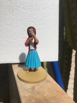 Figura de Tintin Miarka la pequeña bohemia