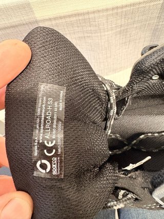 Botas de seguridad Sparco ALLROAD negras