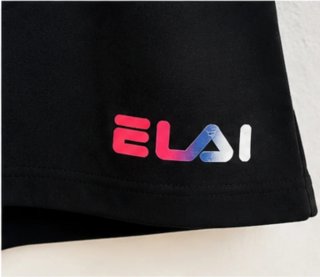 Shorts deportivos Elai negros talla M
