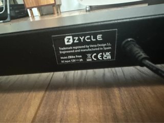 Bicicleta Indoor Zycle ZBike Free 12V 2A