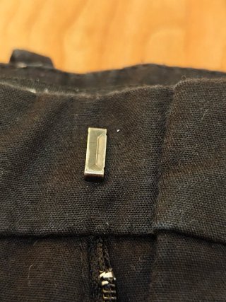 Pantalón recto Zara mujer negro