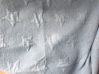 Colcha Verano Zara Home Estrellas Azul.