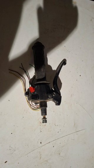 Puño izquierdo motor hispania rx embrague y mandos