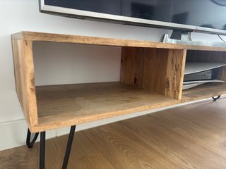 Mueble TV madera mango natural